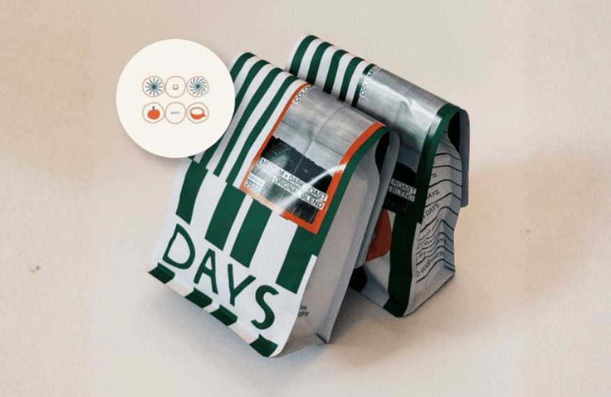 Days Coffee espresso capsule bags