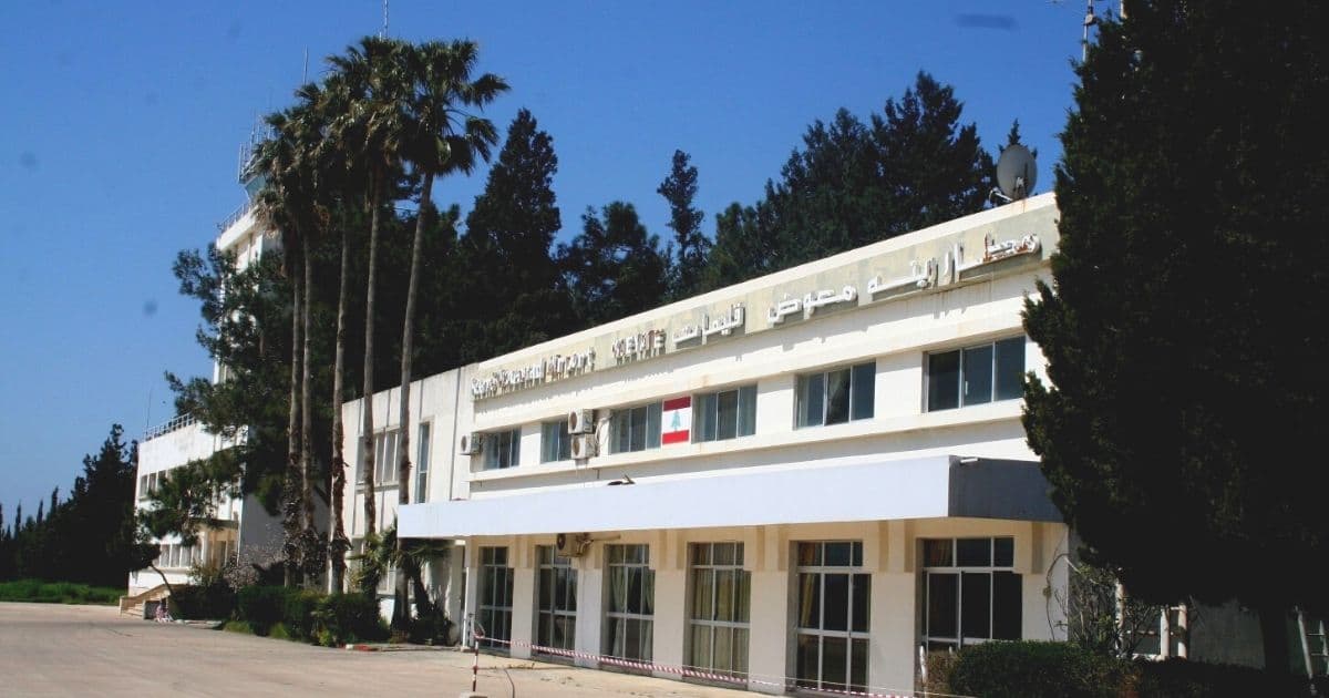 Qleyaat Airport in North Lebanon